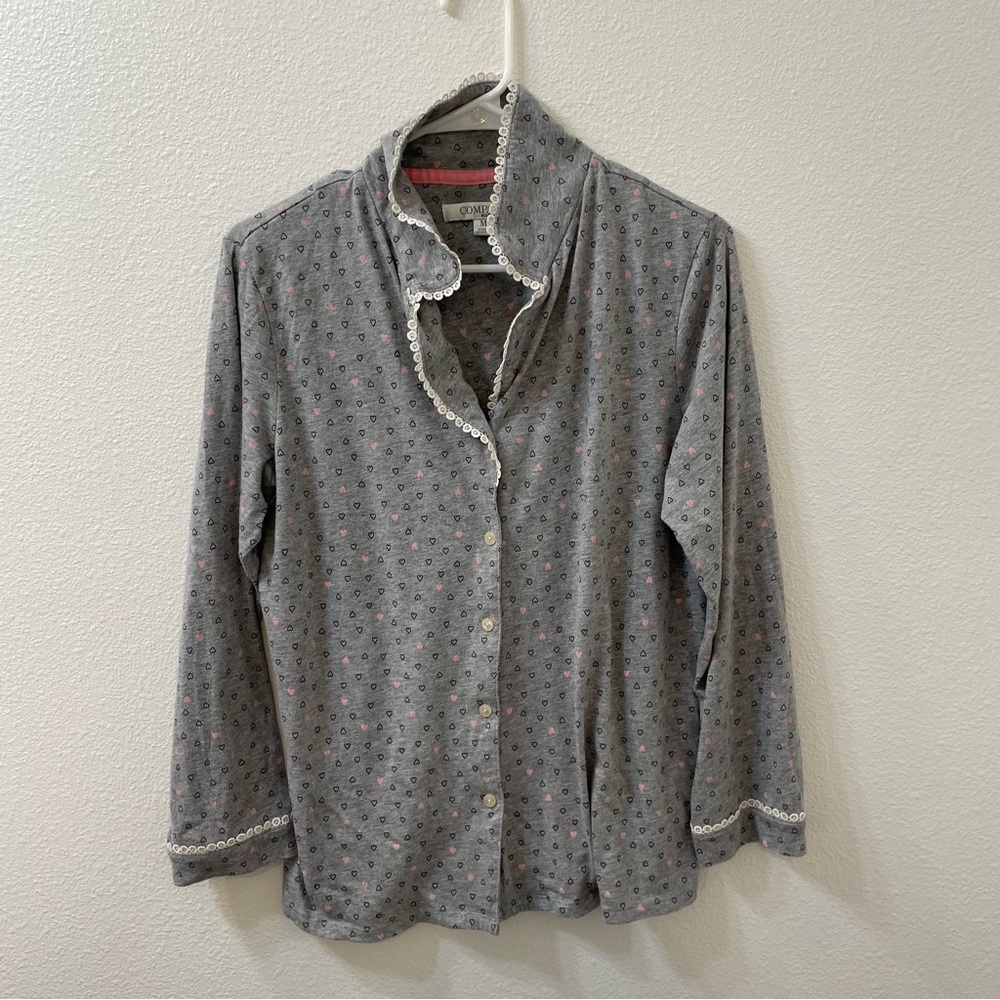 Ellen Tracy company top gray medium